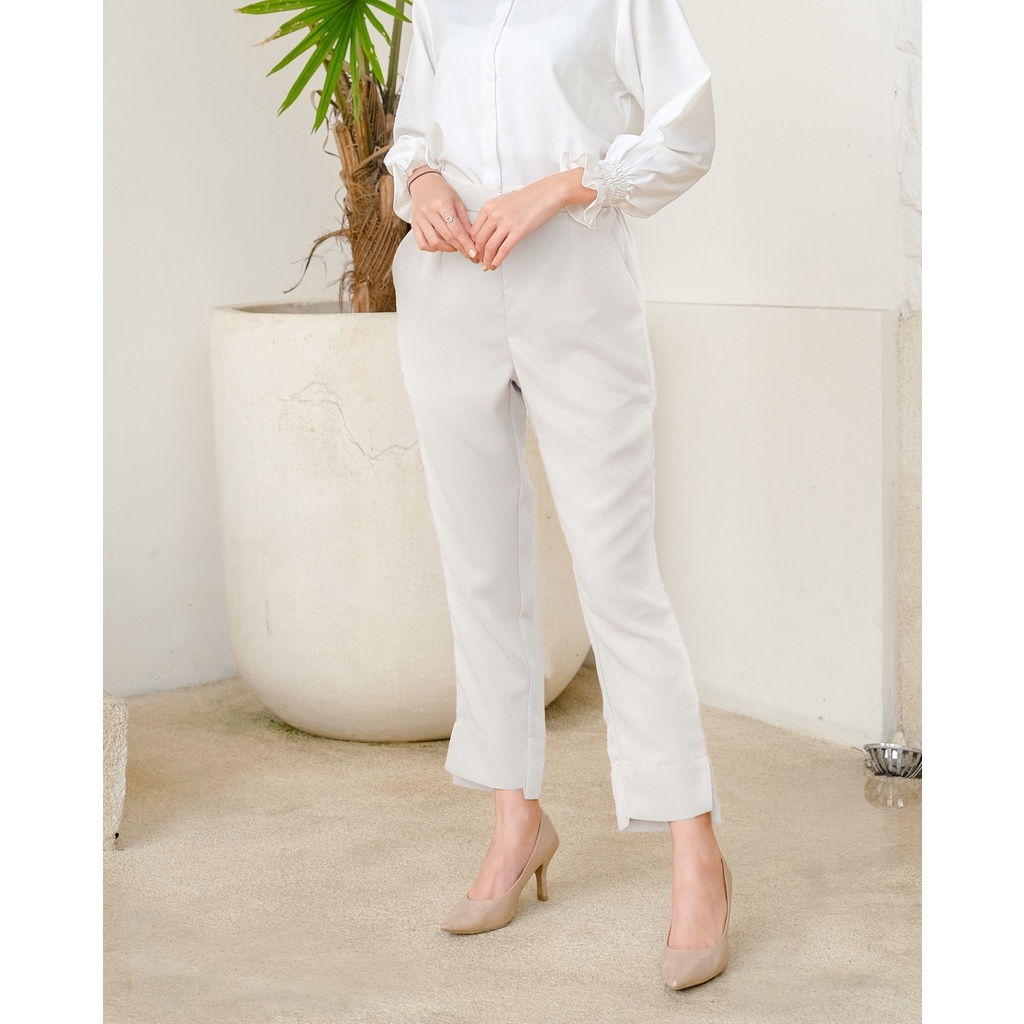 Mayoutfit Chiara Pants | Celana Pensil Asimetris-1