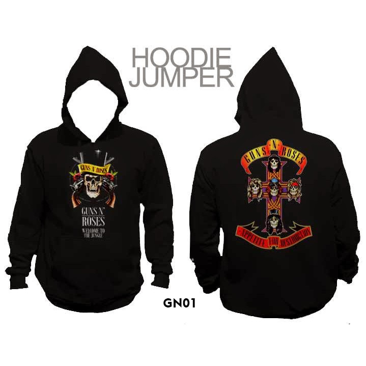 Jaket guns n roses - hoodie guns n roses gn01