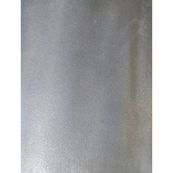 Kain | Kain Spandex Silver Abu Metalik Melar 4 Arah