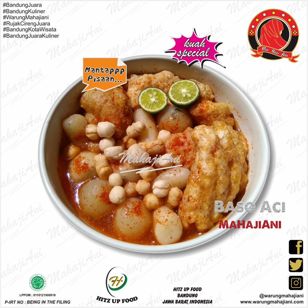 

Baso Aci Pedas Gurih Makanan Khas Bandung Open Reseller