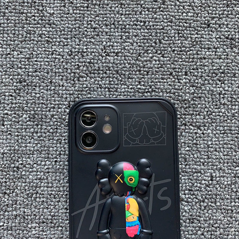 3D Strange Character Pattern IPhone Case 7 8Plus X XS  XR XSMAX 11 11pro 12pro Silicone Phone Case Zdvs7