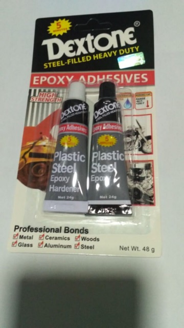 LEM BESI DEXTONE 5 MENIT KERING / LEM BESI CAMPUR EPOXY MURAH