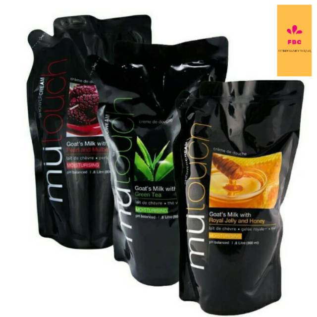 Mu touch shower gel goal milk refiel (800g)