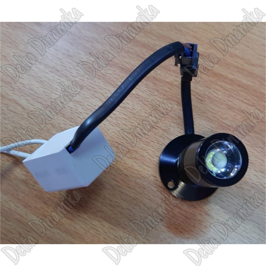 lampu sorot mini led 3watt 220v / lampu spot led etalase 3 watt