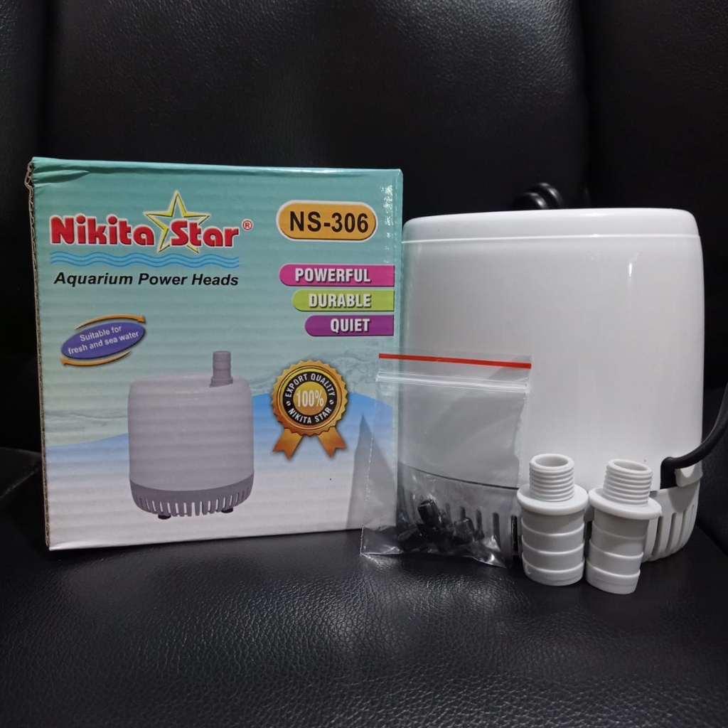 NIKITA STAR NS 306 POMPA CELUP AQUARIUM / WATERPUMP AQUARIUM POWERHEADS