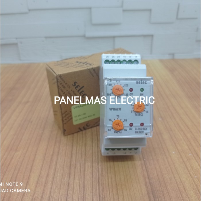 SELEC VPRA2M VPR PROTEKSI TEGANGAN PFR VOLTAGE PROTECTION RELAY