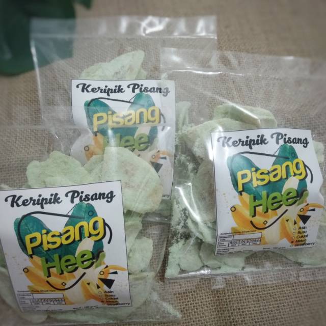 

Keripik Pisang Kepok "Pisang Hee" || 100 gram