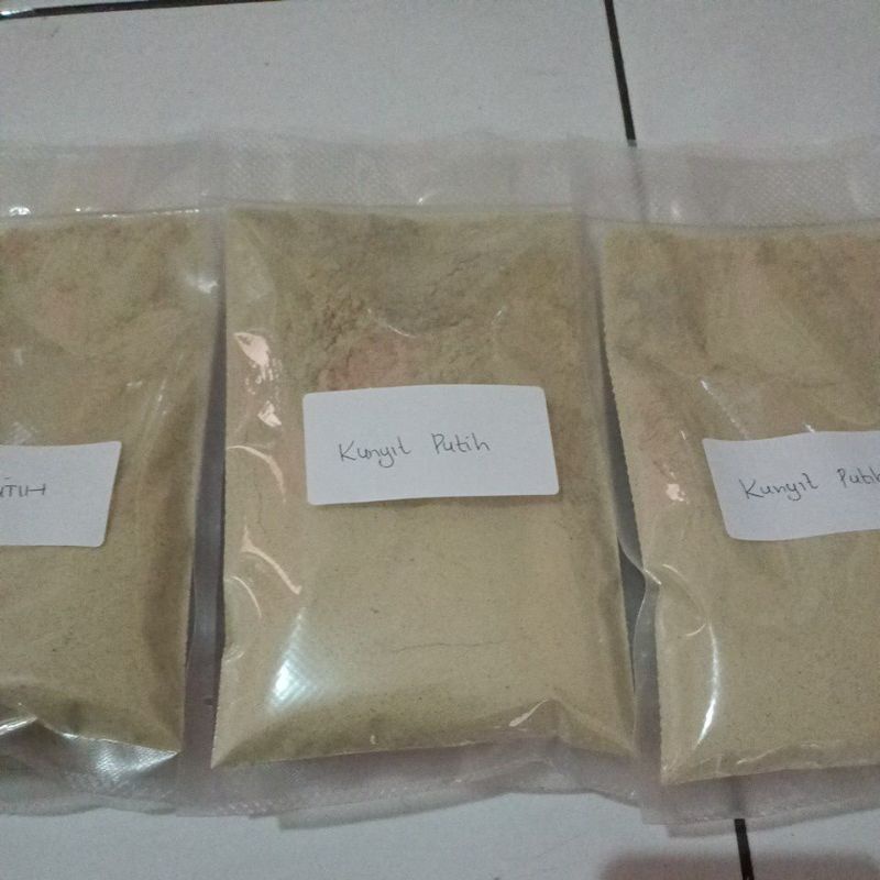 

kunyit putih bubuk asli 100% murni 100 gram