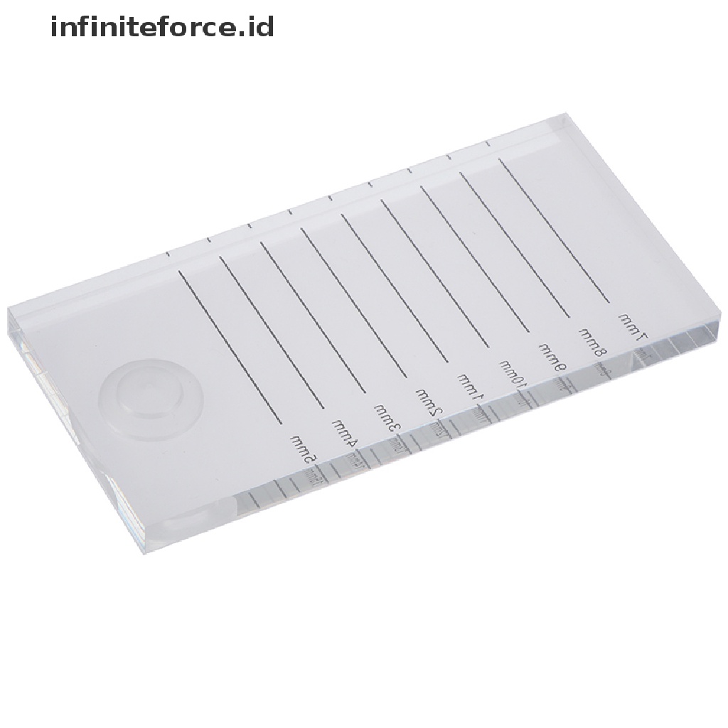 (Infiniteforce.Id) Stand Holder Bulu Mata Palsu Bahan Akrilik