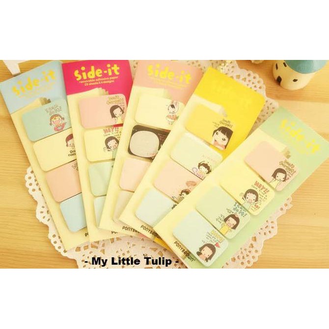 

BEST SELLER Stiker Pembatas Post It Post-It Kertas Menulis Stiker Notes Imut Lucu TERJAMIN