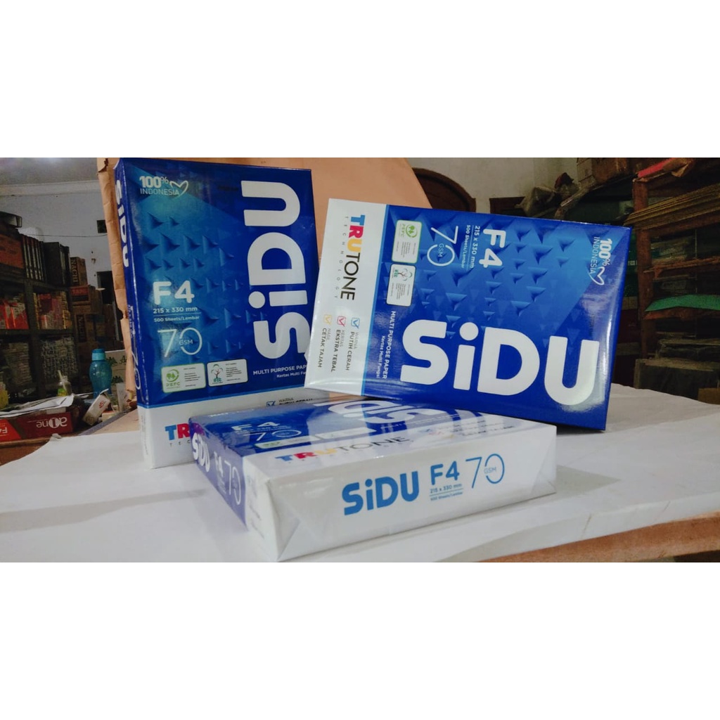 

KERTAS HVS F4 70 SIDU