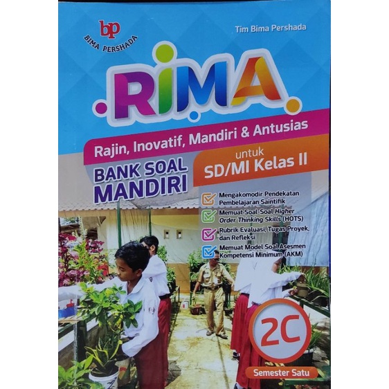 

Buku SD / MI Rima Kelas 2 c Bima Persada