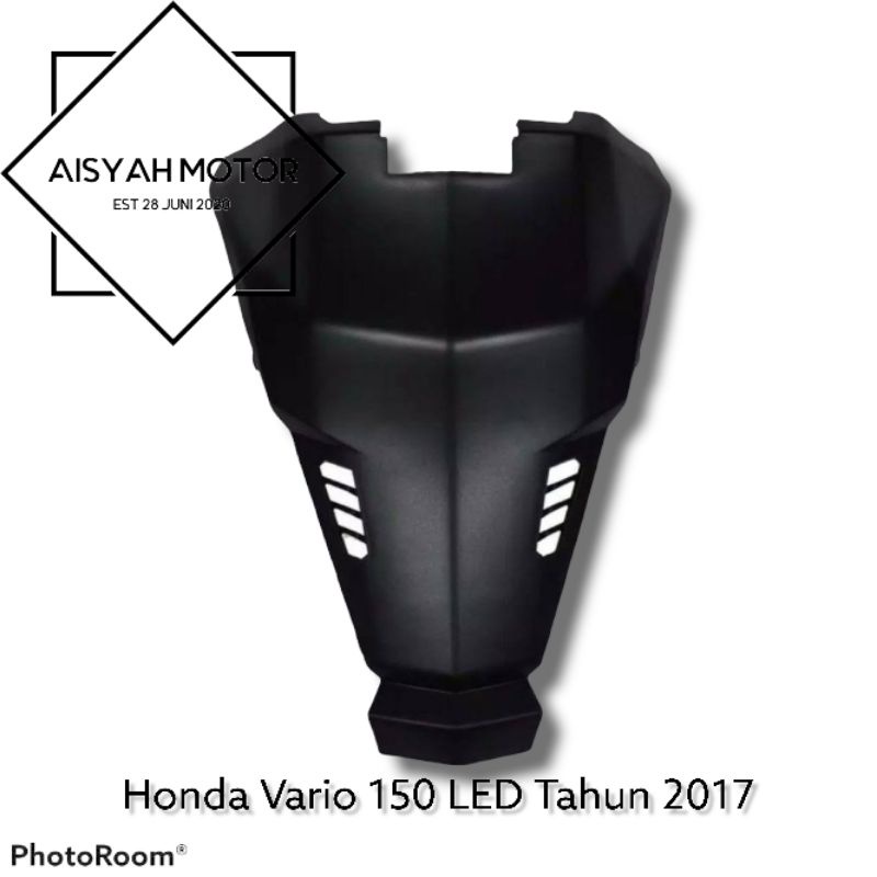 Cover Tangki Honda Vario 150 Led Warna Hitam Tahun 2017