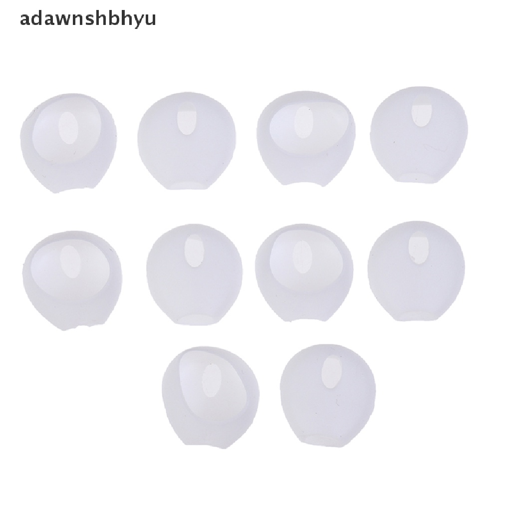 Adawnshbhyu 5pasang Universal Earphone Case Cover Silikon Anti Slip Karet Lembut Earbud Caps