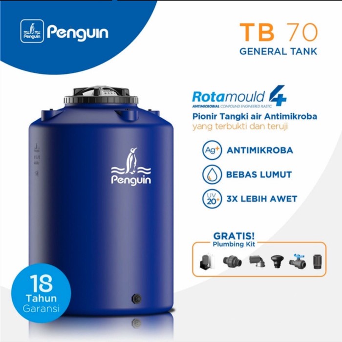 Tangki air / Tandon Air Plastik Penguin TB 70 650 Liter