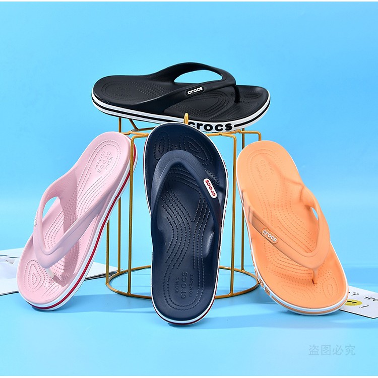 Sandal Jepit Crocs Bayaband Baya Band Flip Original Imported Sandal Jepit Pria dan Wanita Terbaru