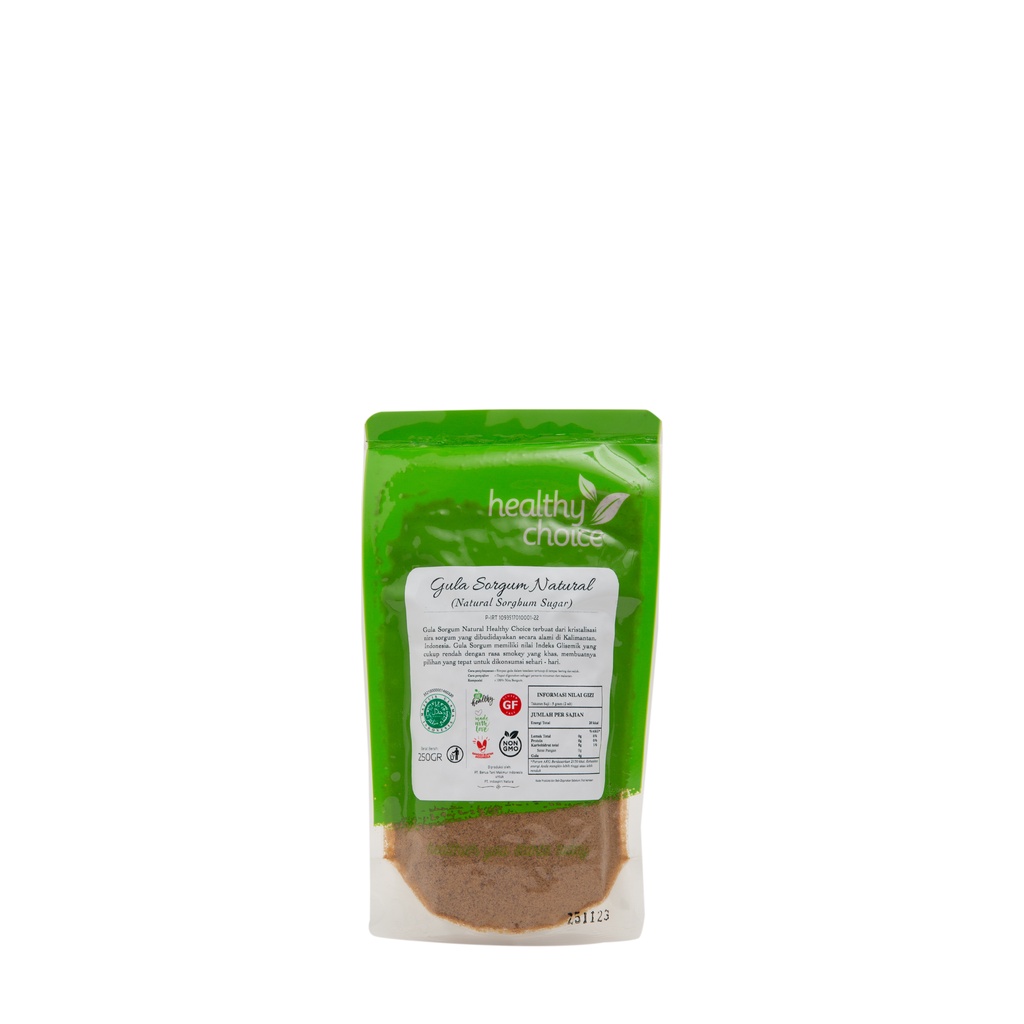 

HC GULA KRISTAL SORGHUM NATURAL 250GR