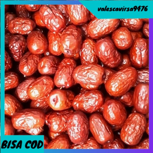 

⭐BISA COD⭐ Angco Merah 1kg Kurma China 1 kg Kualitas Premium Grade A Hong zao