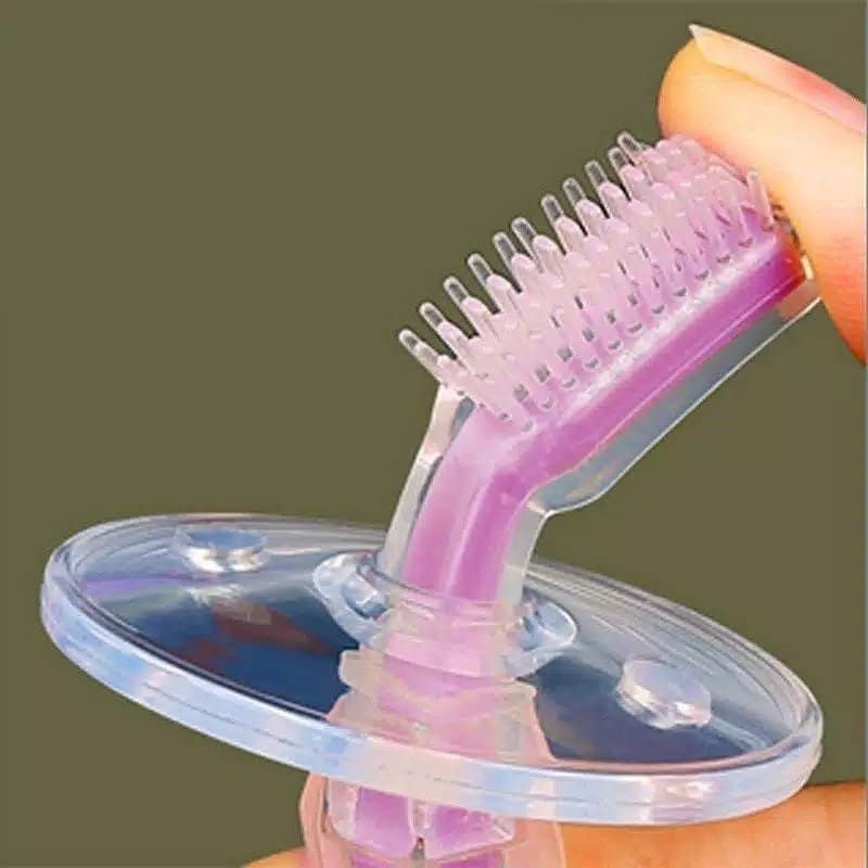 SIkat gigi bayi silikon dengan pengaman