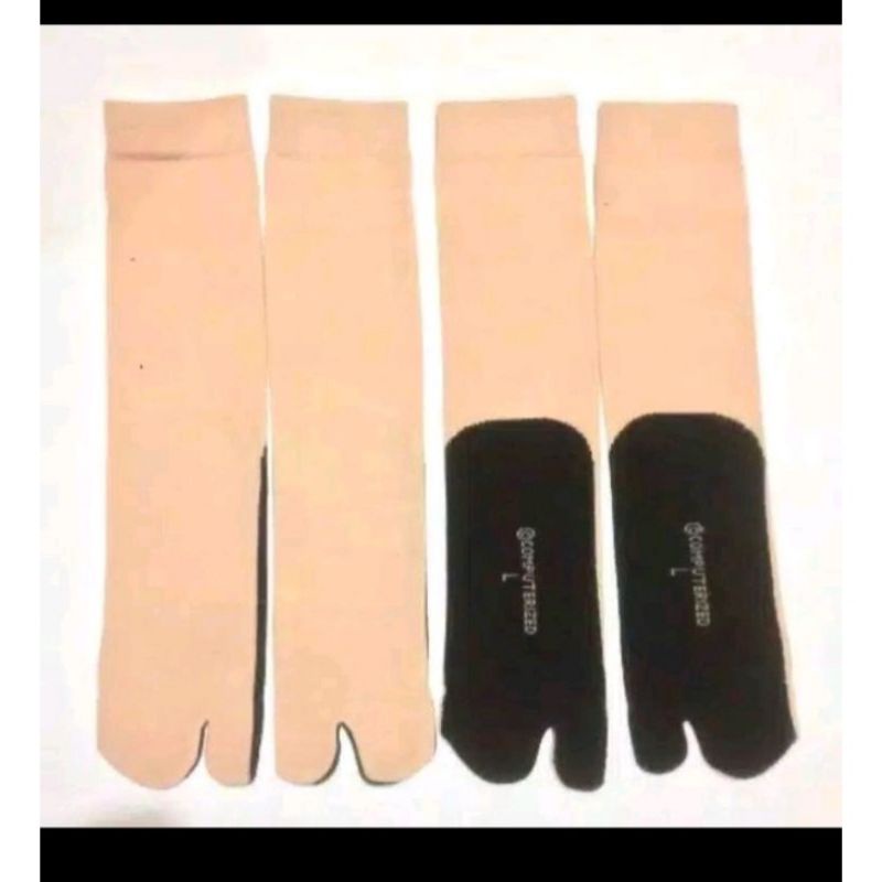 KAOS KAKI JEMPOL KREM POLOS MUSLIMAH || KAUS KAKI JEMPOL