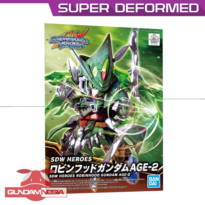[SD] Robin Hood Gundam AGE-2 (SD World Heroes)