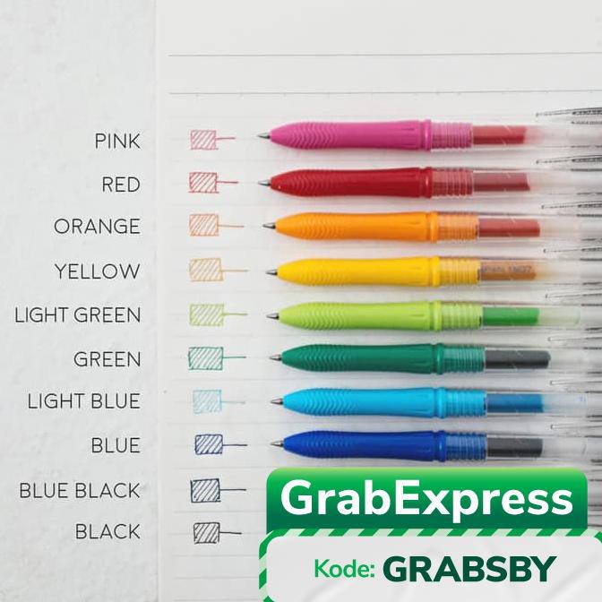 

New Pulpen Gel Kokoro Warna-Warni