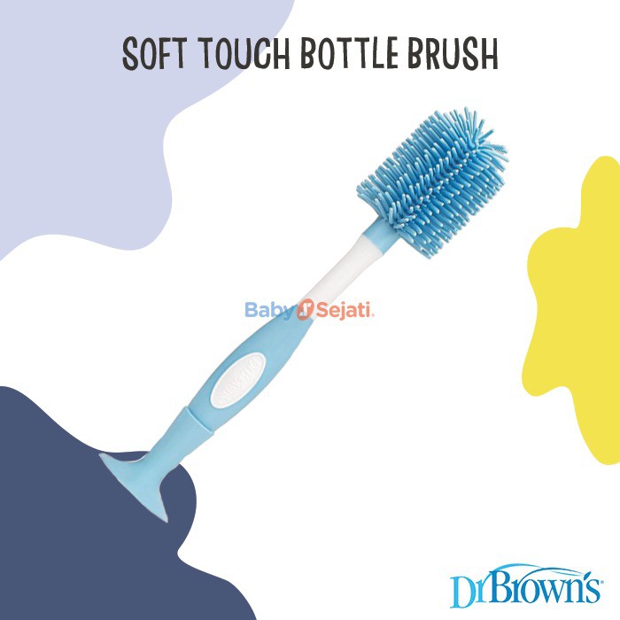 Dr Browns Soft Touch Bottle Brush Blue