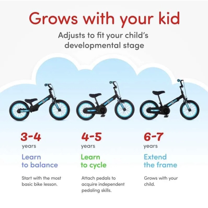 Smartrike XTend Bikes 3in1