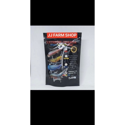 PELET EXTREME CHANNA FUL RED MERAH strong pakan ikan hias channa louhan koi koki dll