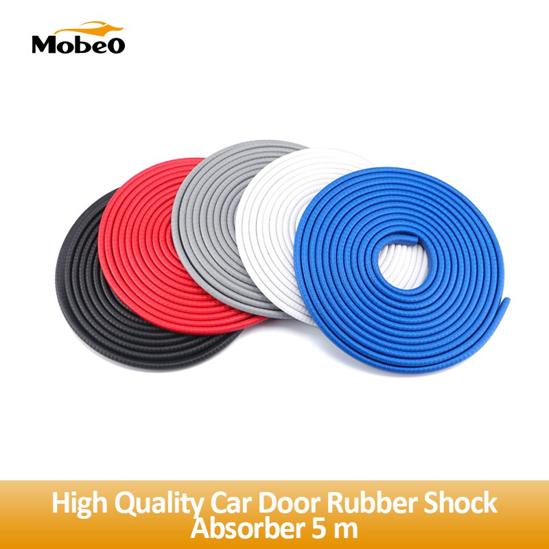 

Mobeo High Quality Car Door Rubber Shock Absorber / Karet Peredam Pintu, 5 Meter