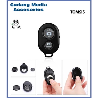 TOMSIS Tombol Narsis Remote Bluetooth Shutter For HP IOS Android