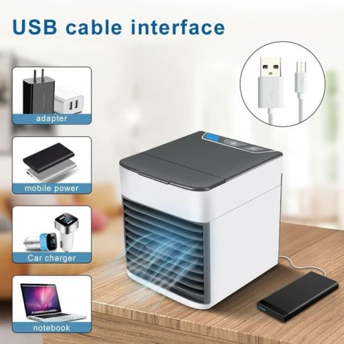 AC Mini AC Portable USB ORIGINAL import Arctic Air Ultra 2X Cooling Power Air Cooler AC Portabel pendingin ruangan