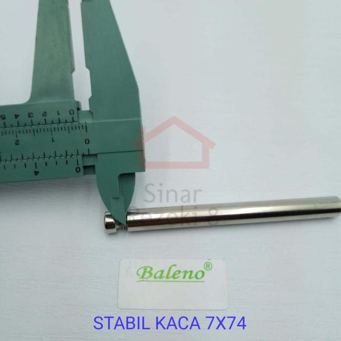 

Pen Iklan 8 x 75 Chrome / Stabil Kaca Sign Board Baut Akrilik Skrup Best Seller