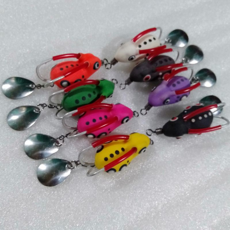 soft Lure model pikacu, hook kenzi black 1/0. Safety hook Thailand