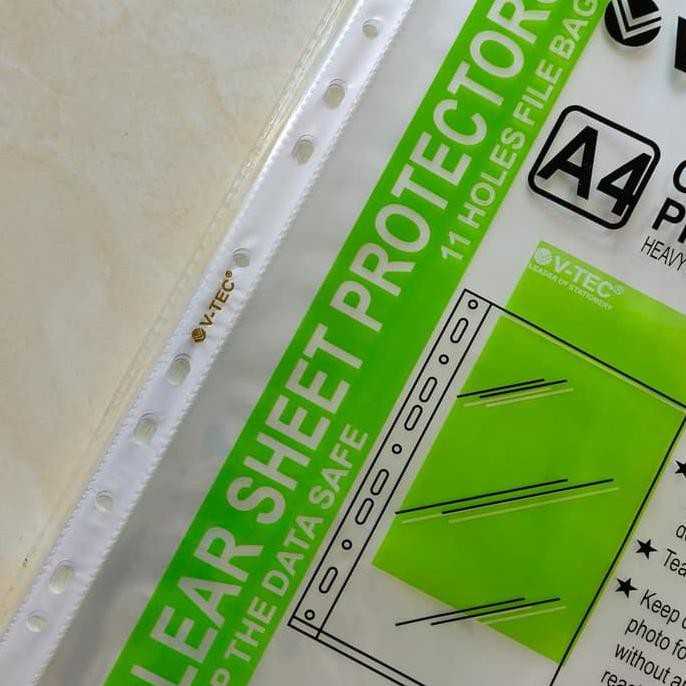 

Plastik File Folder / Clear Sheet Protectors Dwija522 Juara
