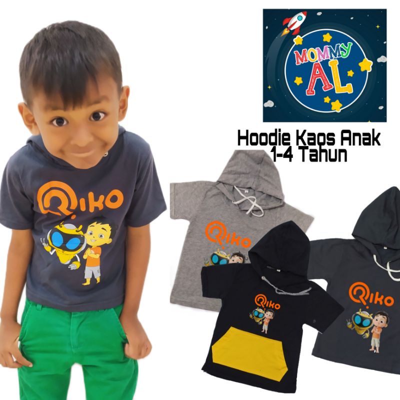 Baju / Kaos Hoodie Anak /KAOS RICO SERIES/HOODIE/PAKAIAN ANAK