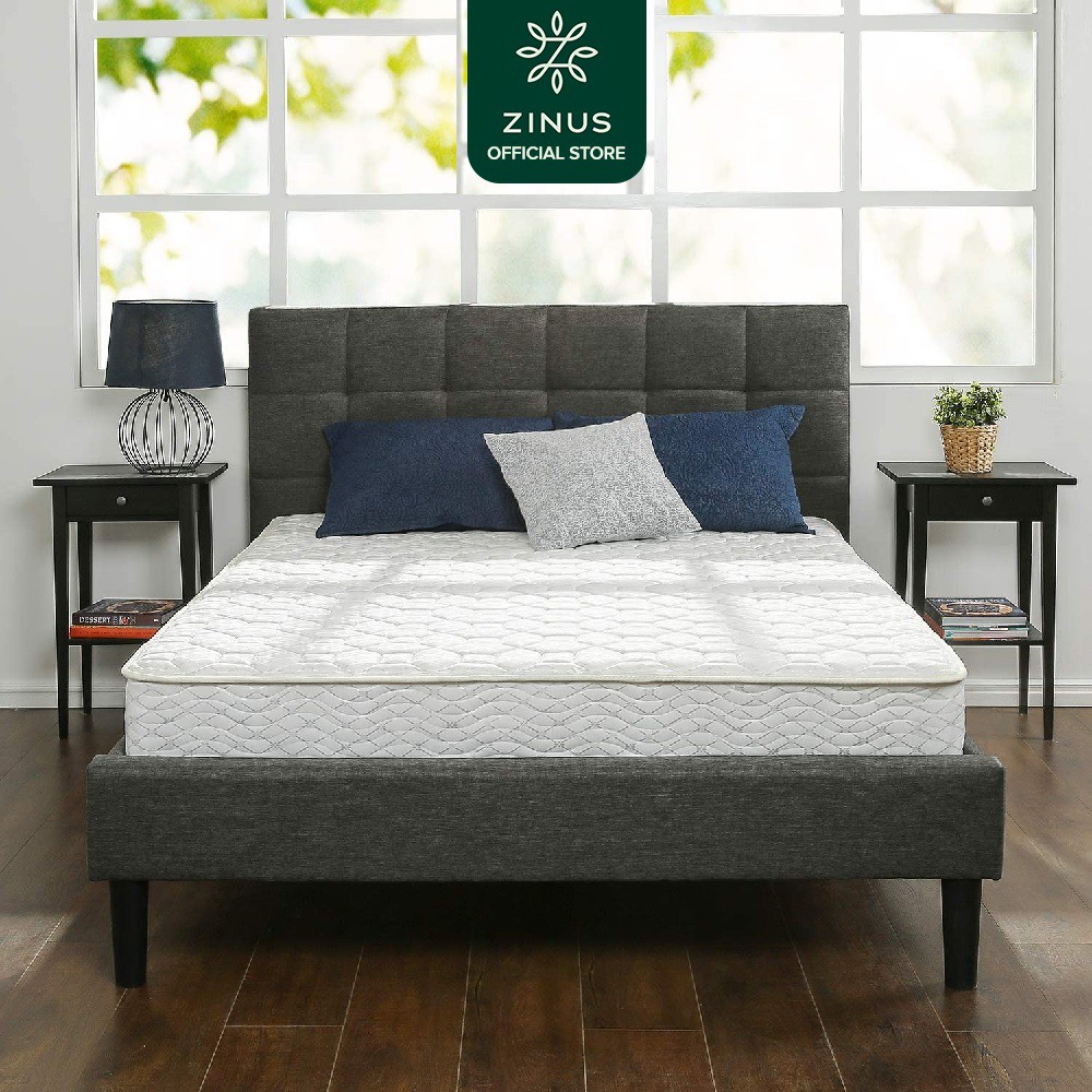 New Zinus Kasur Spring Bed Deluxe Tebal 20cm Shopee Indonesia