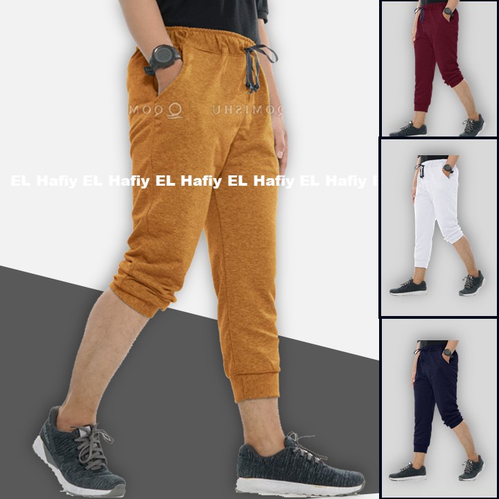 Celana Panjang Sirwal kantor Pria Dewasa Joger katun pensil Slimfit Cargo Muslim Premium Murah AFKAR