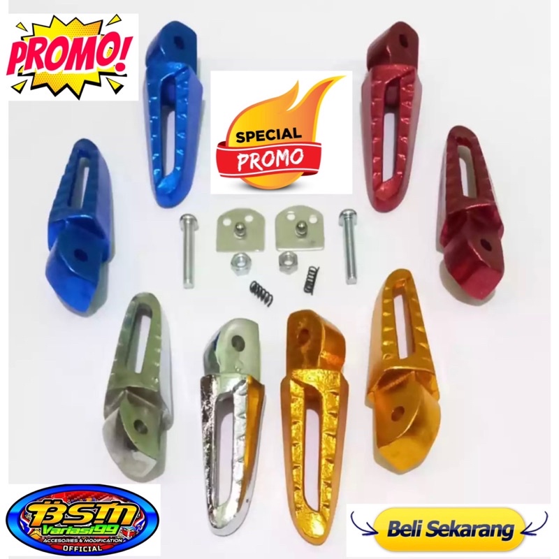 Step pijakan kaki injakan kaki belakang beat old scoopy vario 110 beat fi dll