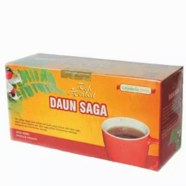 

Herbal mengobati batuk dengan teh daun saga alami tanpa efek samping kualitas terpercaya