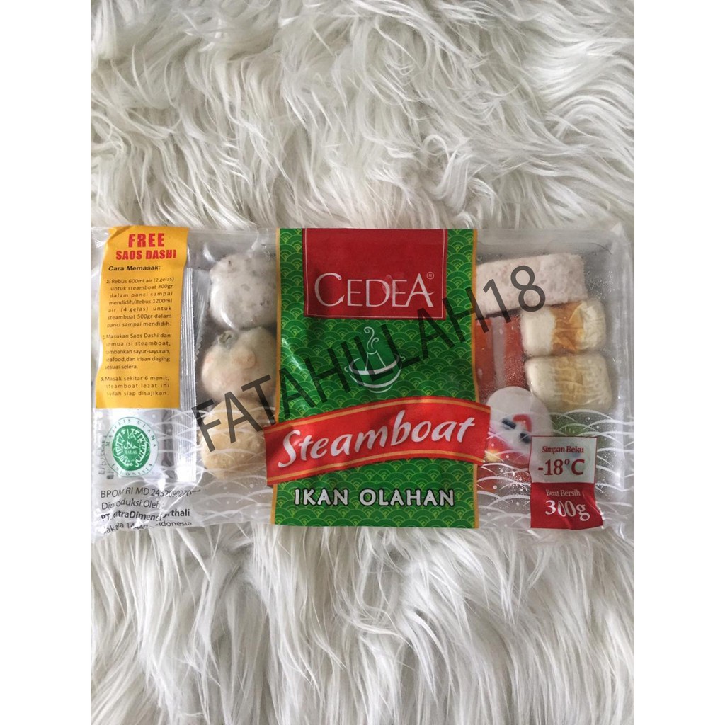 

CEDEA STEAMBOAT SET 300GR