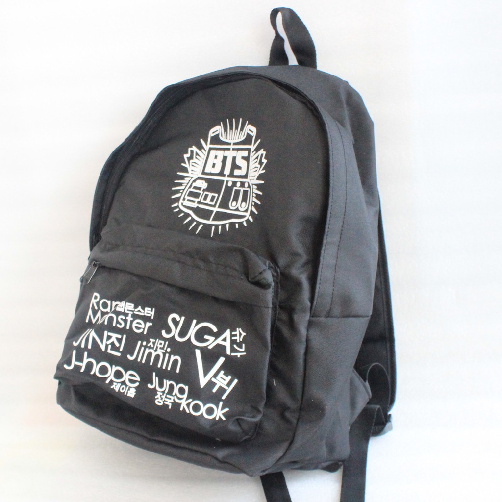 bts kpop tas ransel bangtan boys backpack tas distro sekolah