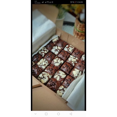 

Fudgy Brownies 20x20cm/Brownies Panggang