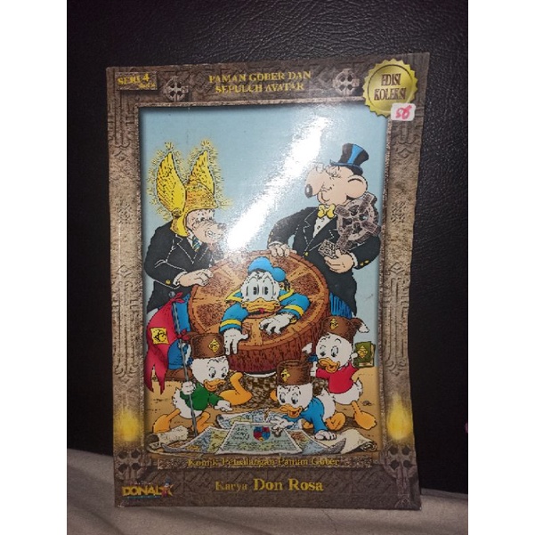 Buku komik - komik petualangan paman gober dan 10 avatar (preloved)