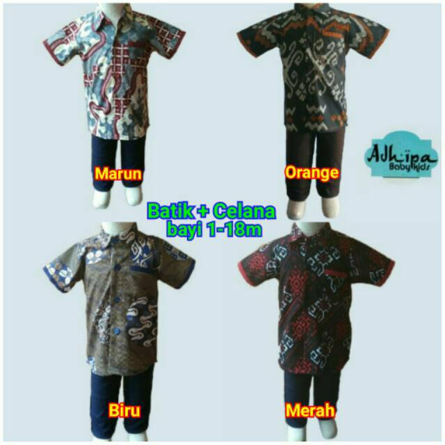 Baju Batik Bayi/ Kemeja Baby Anak