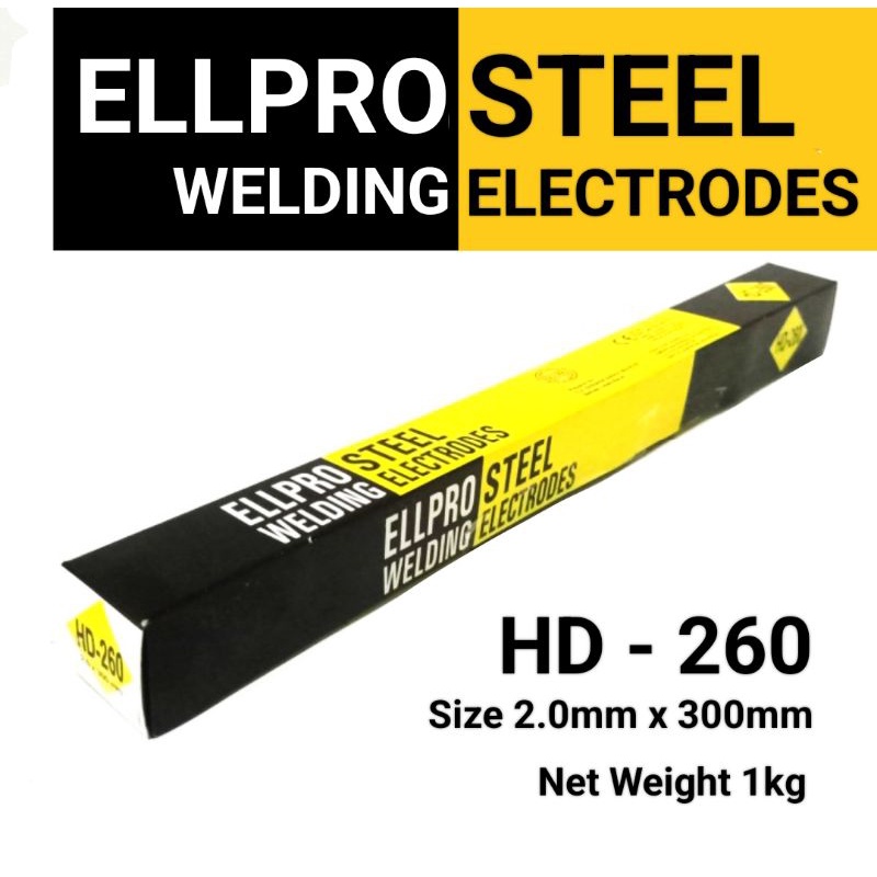 Kawat Las Listrik Elektroda ELLPRO uk.2mm kemasan 1 kg