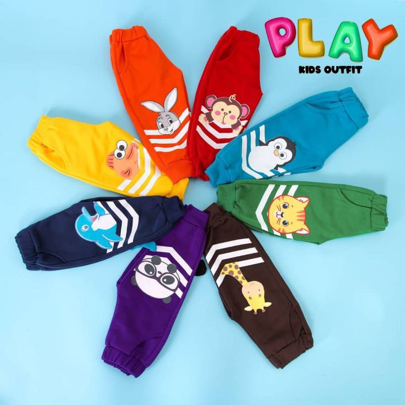 celana joger play kids 3D