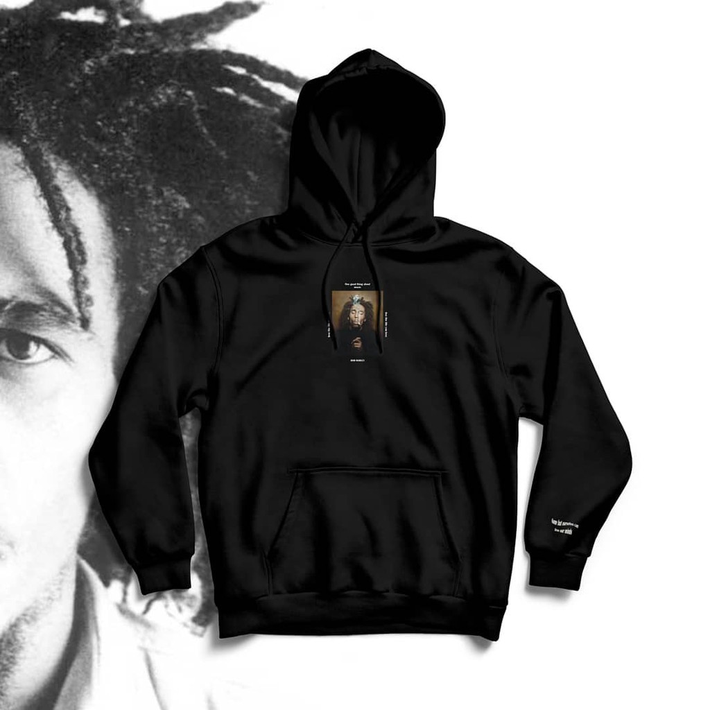 Hoodie Bob Marley Quote