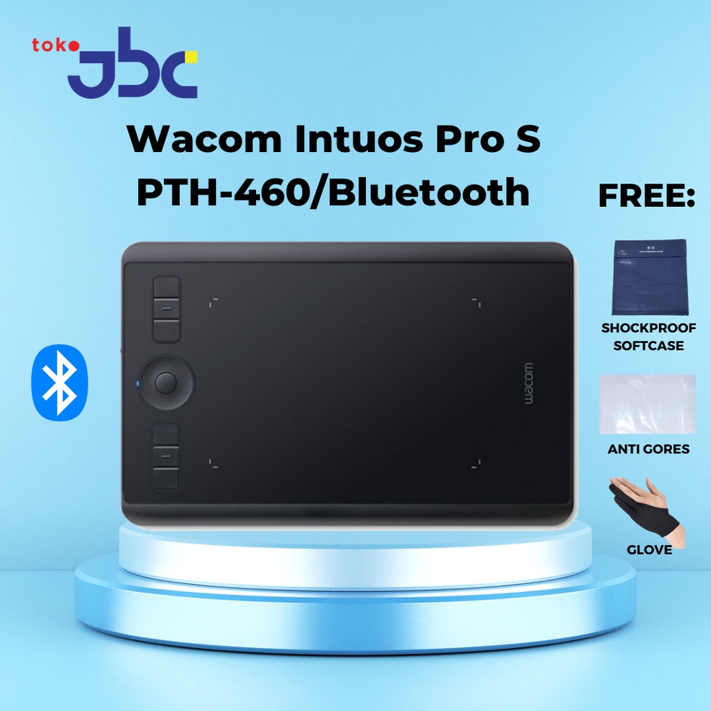 Pen Tablet Wacom Intuos Pro Small PTH 460 / PTH-460  with 8192 level pressure Garansi resmi