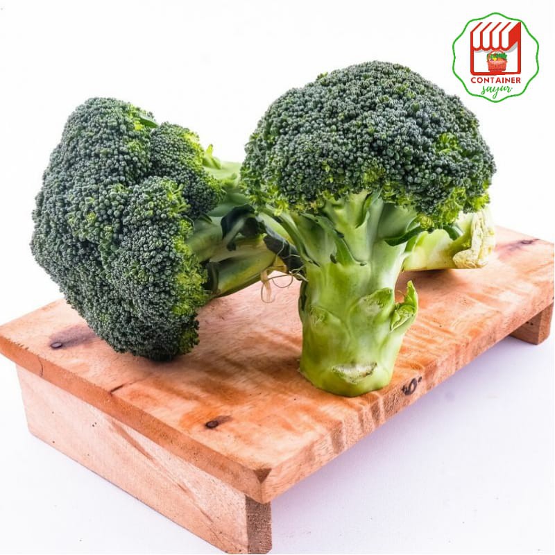 

ContainerSayur Sayuran Brokoli Broccoli 500gr